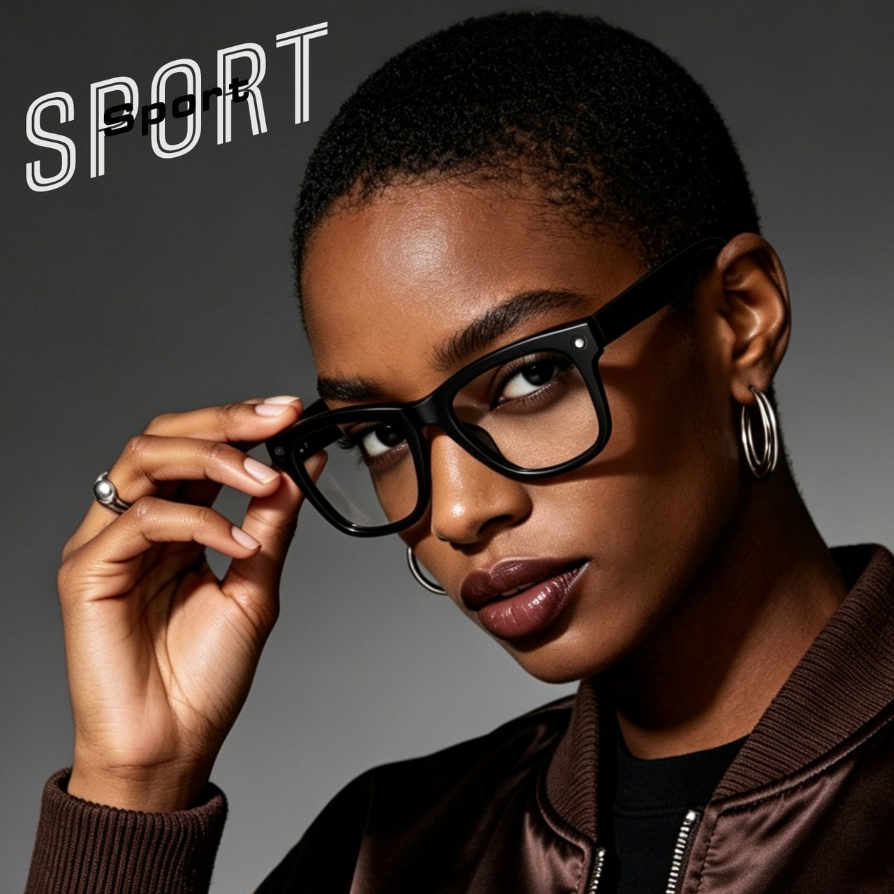 AI glasses worn during sports and outdoor activities
